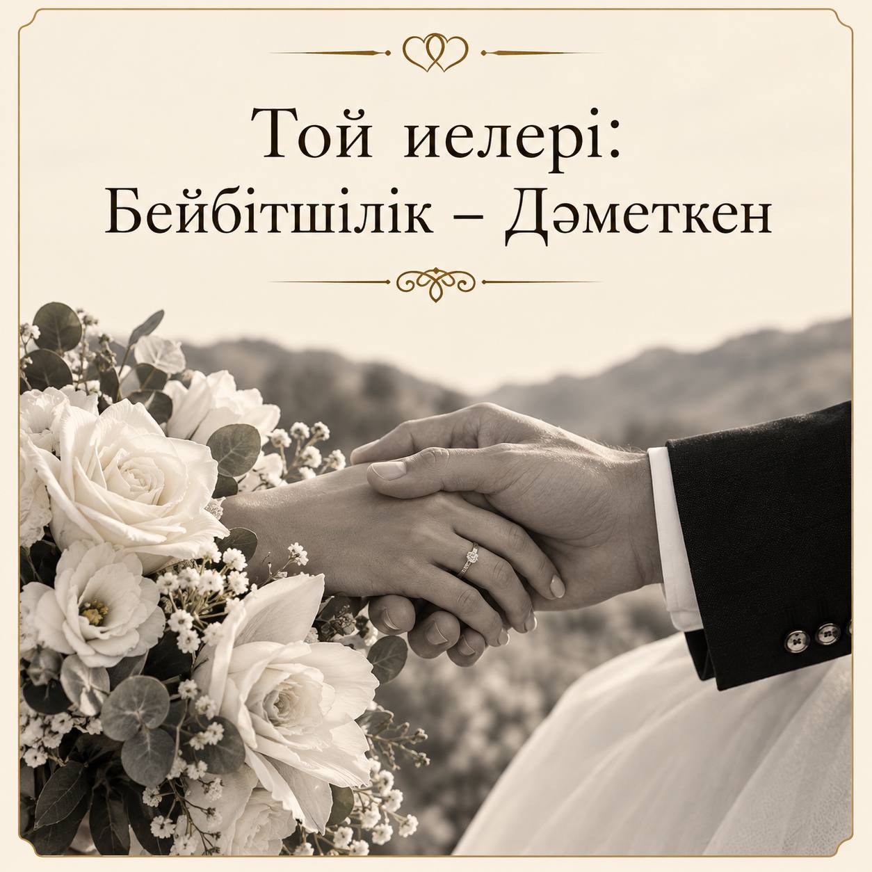Той иелері: Бейбітшілік – Дәметкен